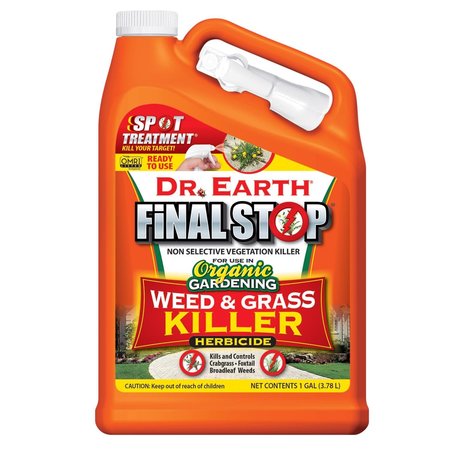 Dr. Earth Final Stop Grass & Weed Killer RTU Liquid 1 gal 8012